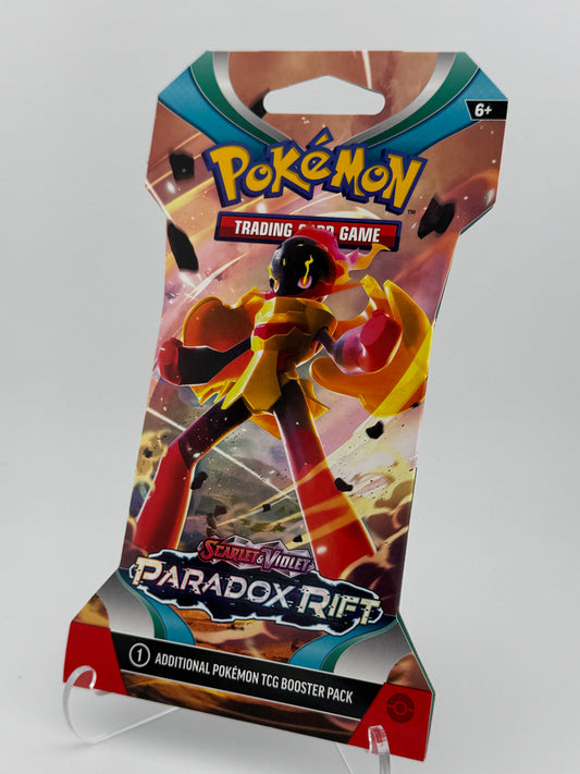 Pokémon TCG: Paradox Rift Sleeved Booster Pack – Scarlet & Violet